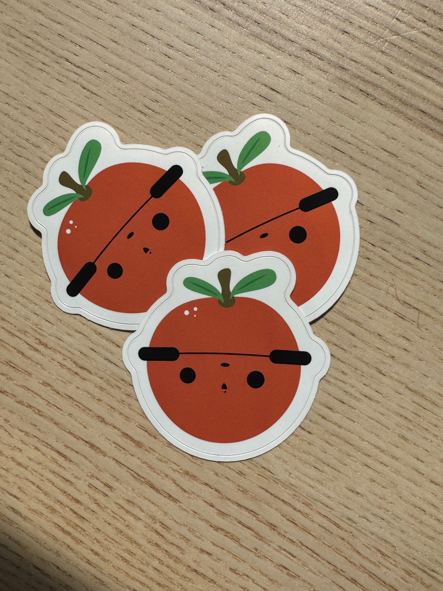 Orange Stickers