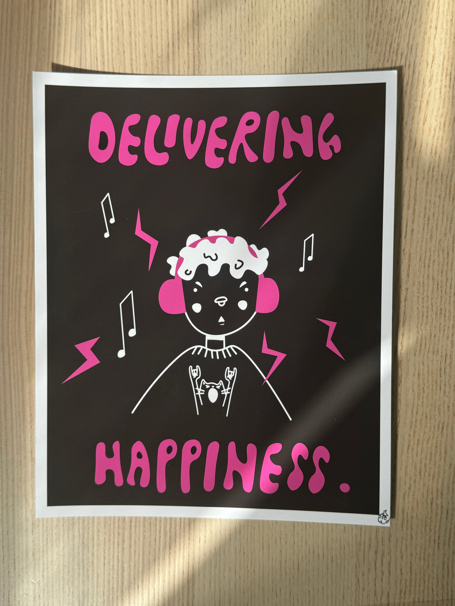 Delivering Happiness Print