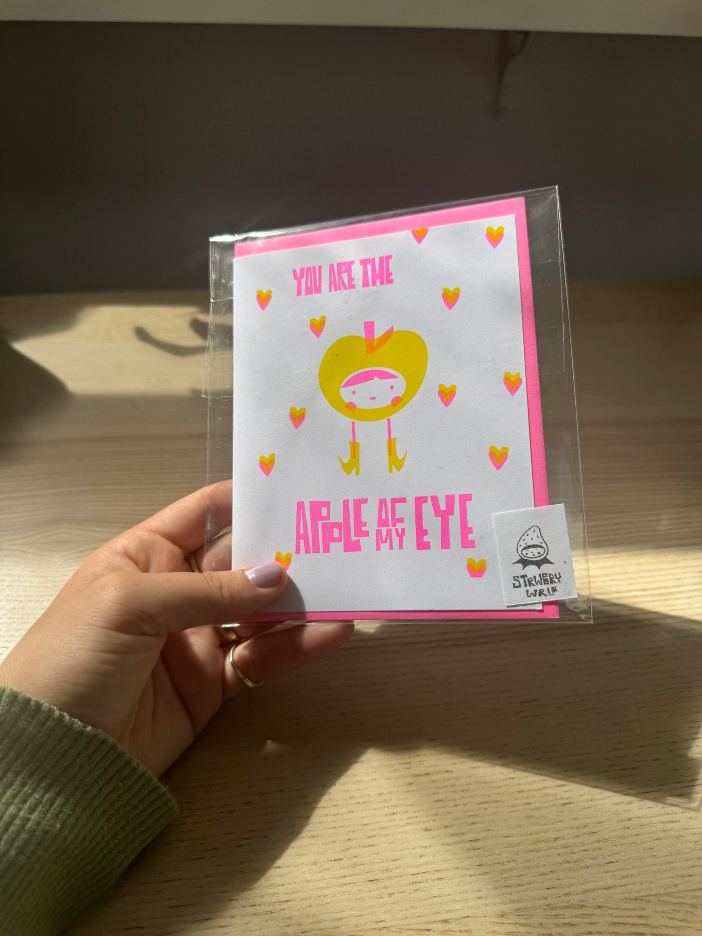 Apple of my Eye Greeting Card