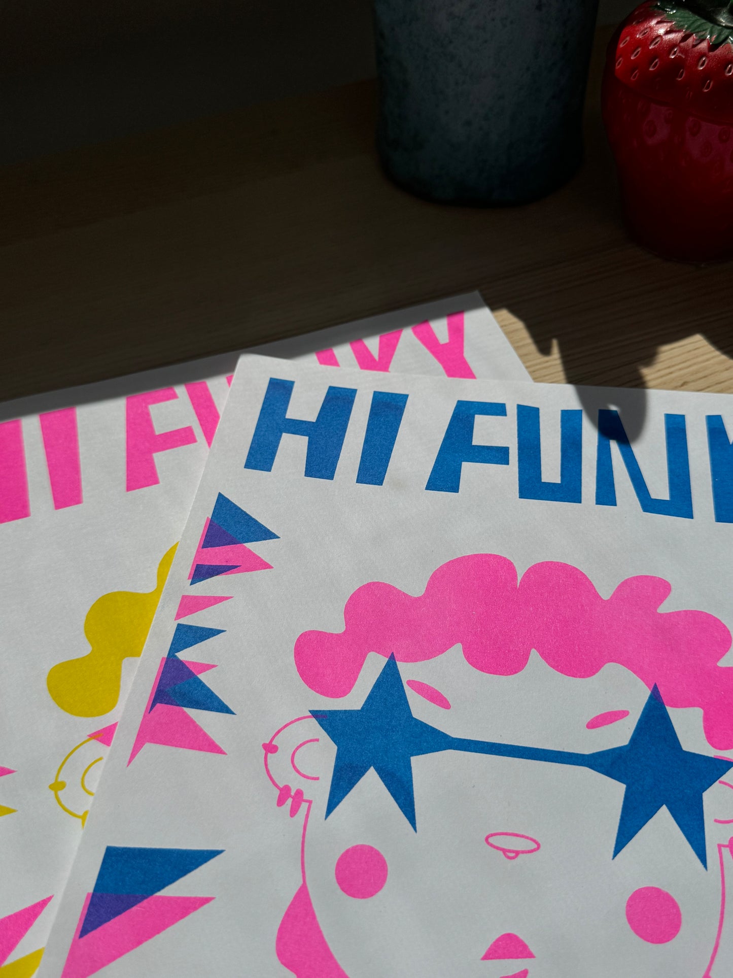 Hi Funky Print
