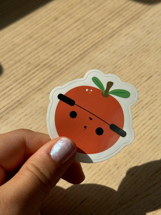 Orange Stickers