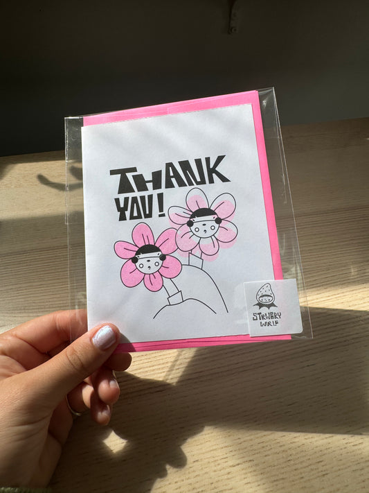 Thank You Greeting Card