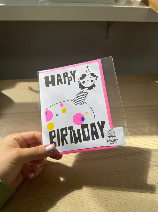 Happy Birthday Greeting Card