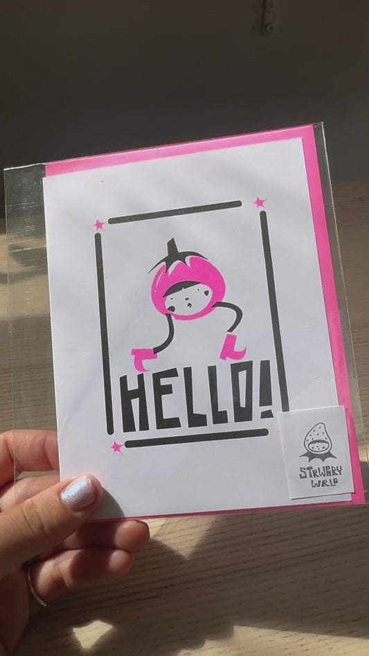 Tomato Greeting Card